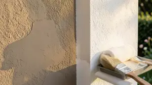 czym malować tynk baranek