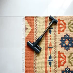Jak wyprać kilim wełniany