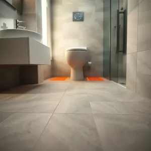 Ogrzewanie podłogowe w łazience w bloku
