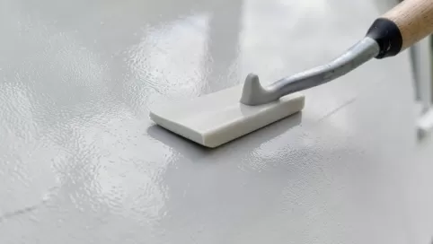 tynk silikonowy gładki