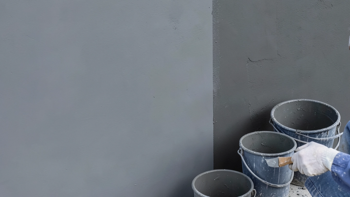 Jak krok po kroku nałożyć grafitowy tynk silikonowy, żeby nie powstały przebarwienia?