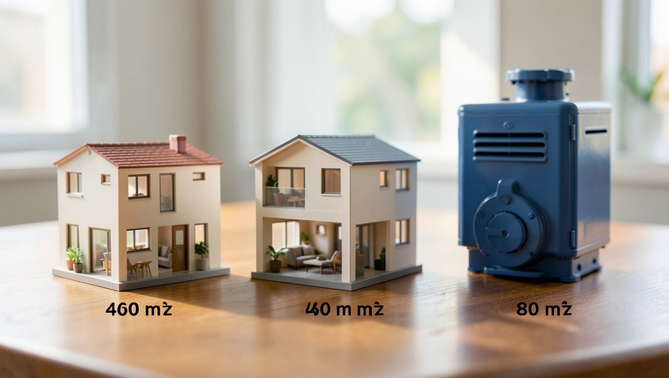 Jaka moc pieca gazowego do mieszkania 40, 60 czy 80 m²?