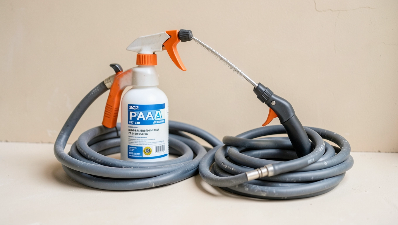 Zestaw SG2 GRACO z dyszą PAA 517 i wężem 15 m do elewacji