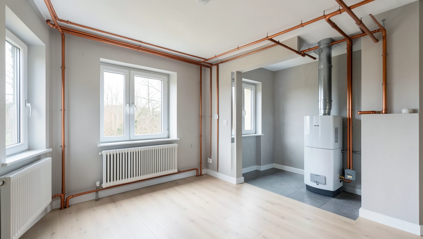 Cena instalacji gazowej w domu 120 m²