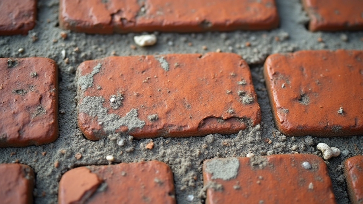 czyszczenie cegieł z zaprawy