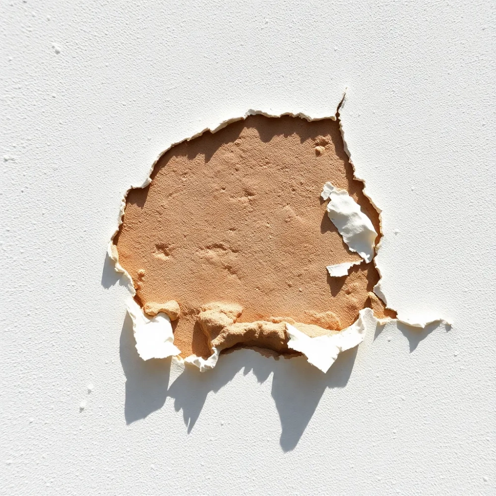 Dlaczego odpada tynk ze ściany