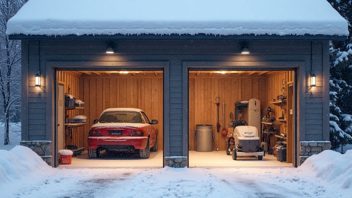 drzwi do garażu ocieplane