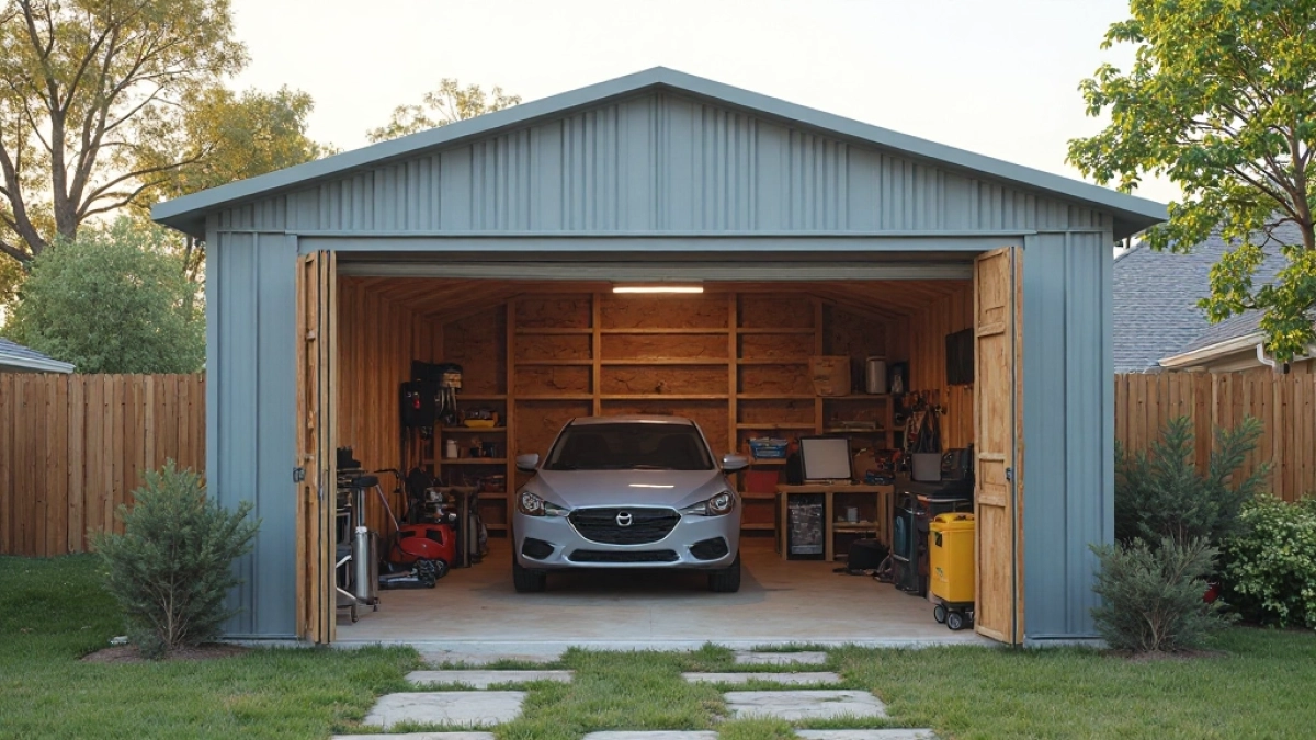 garaze blaszane ocieplane