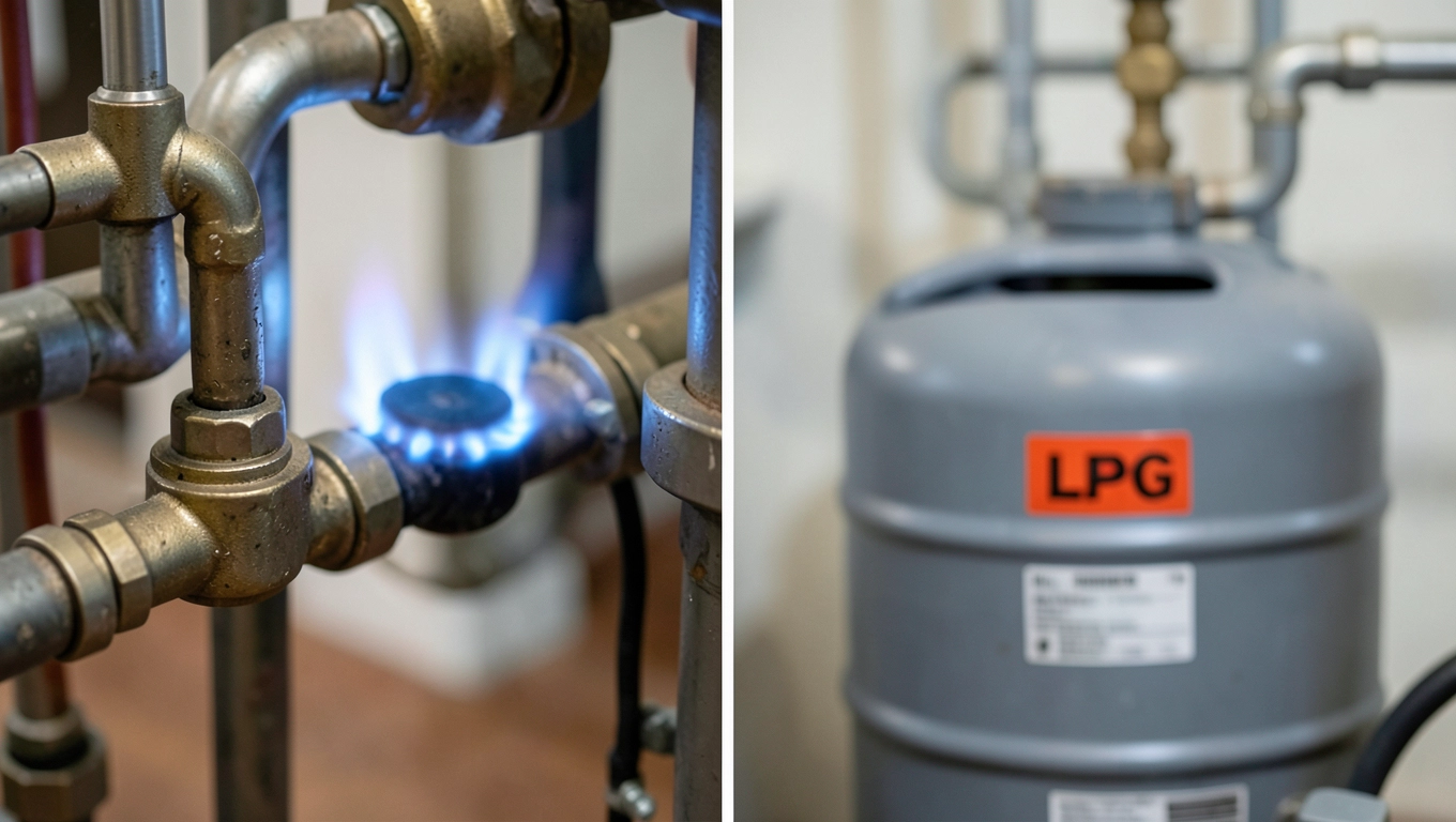 Gaz ziemny i LPG w systemie