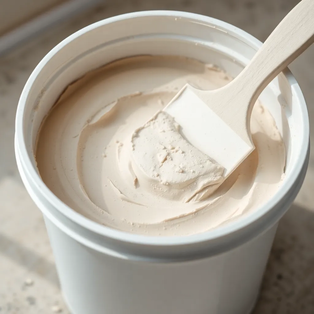 Gotowy tynk zewnętrzny w wiaderku