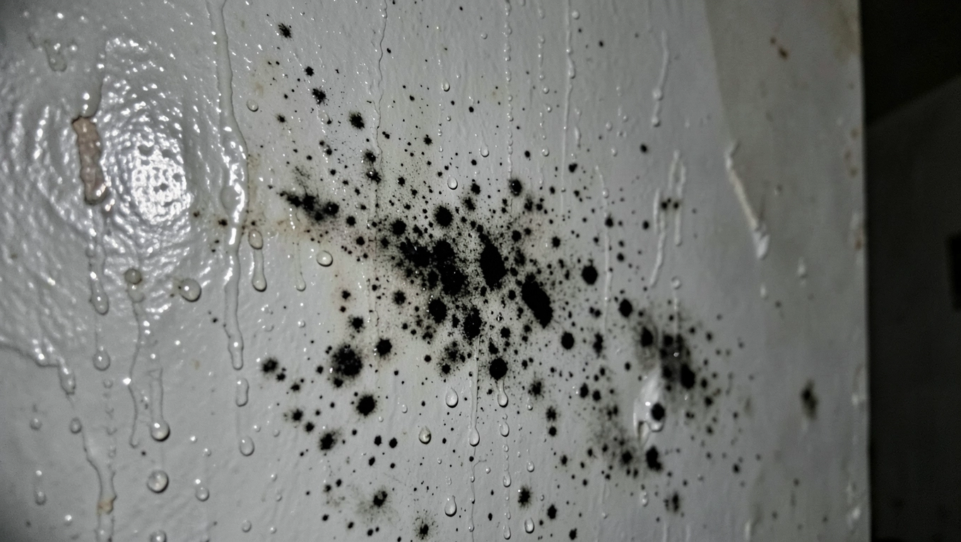 Grzyb i wilgoć od zimnego mieszkania