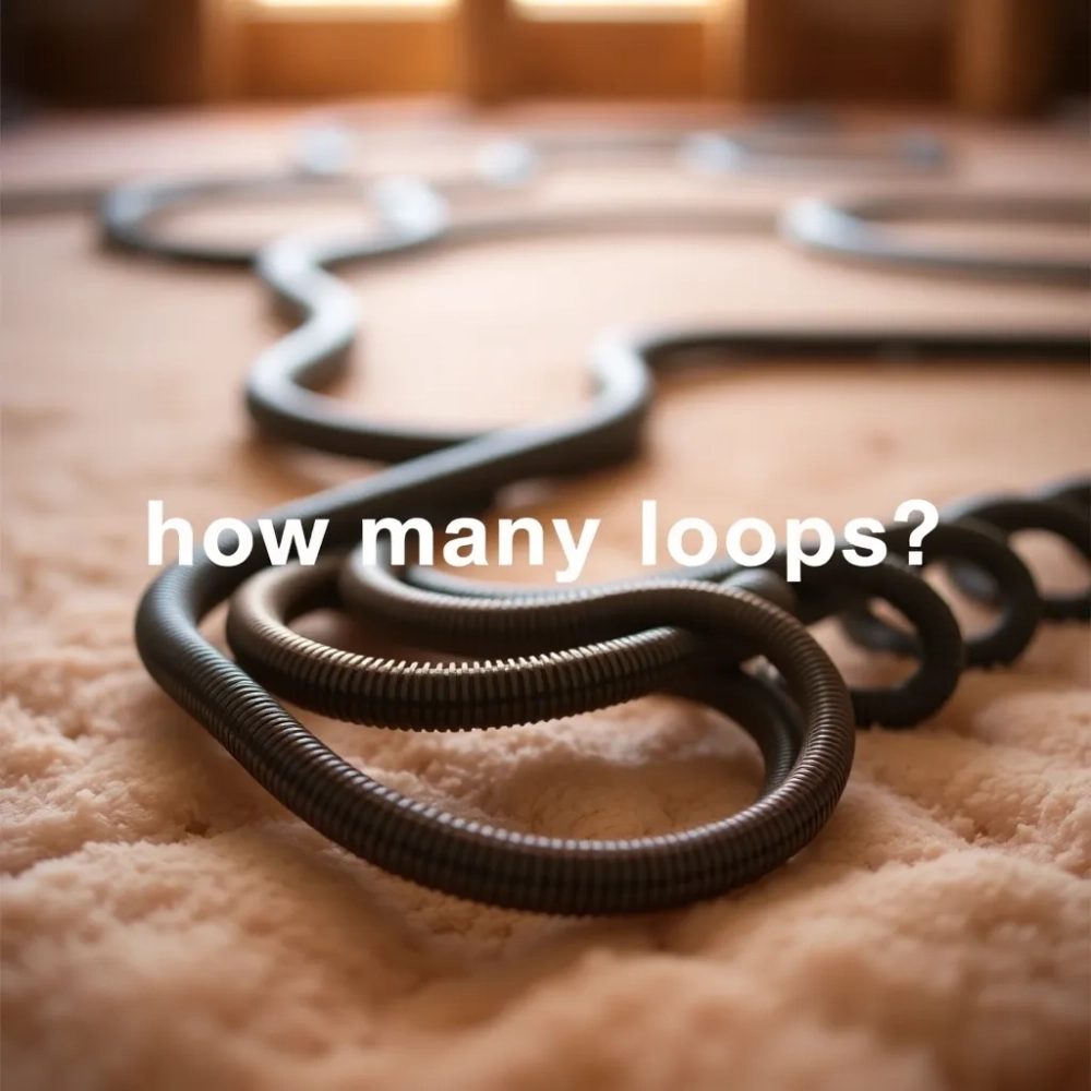 Ile pętli ogrzewania podłogowego