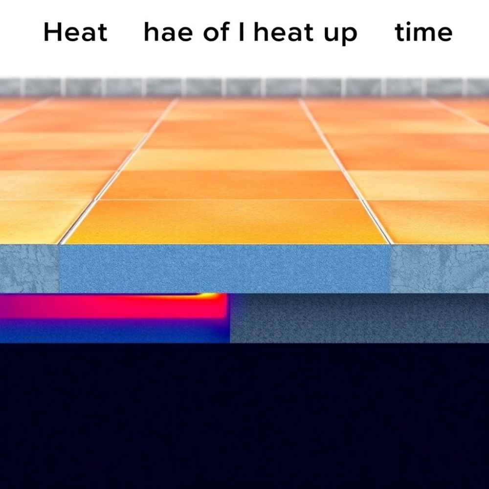 Jak długo nagrzewa się podłoga w ogrzewaniu podłogowym
