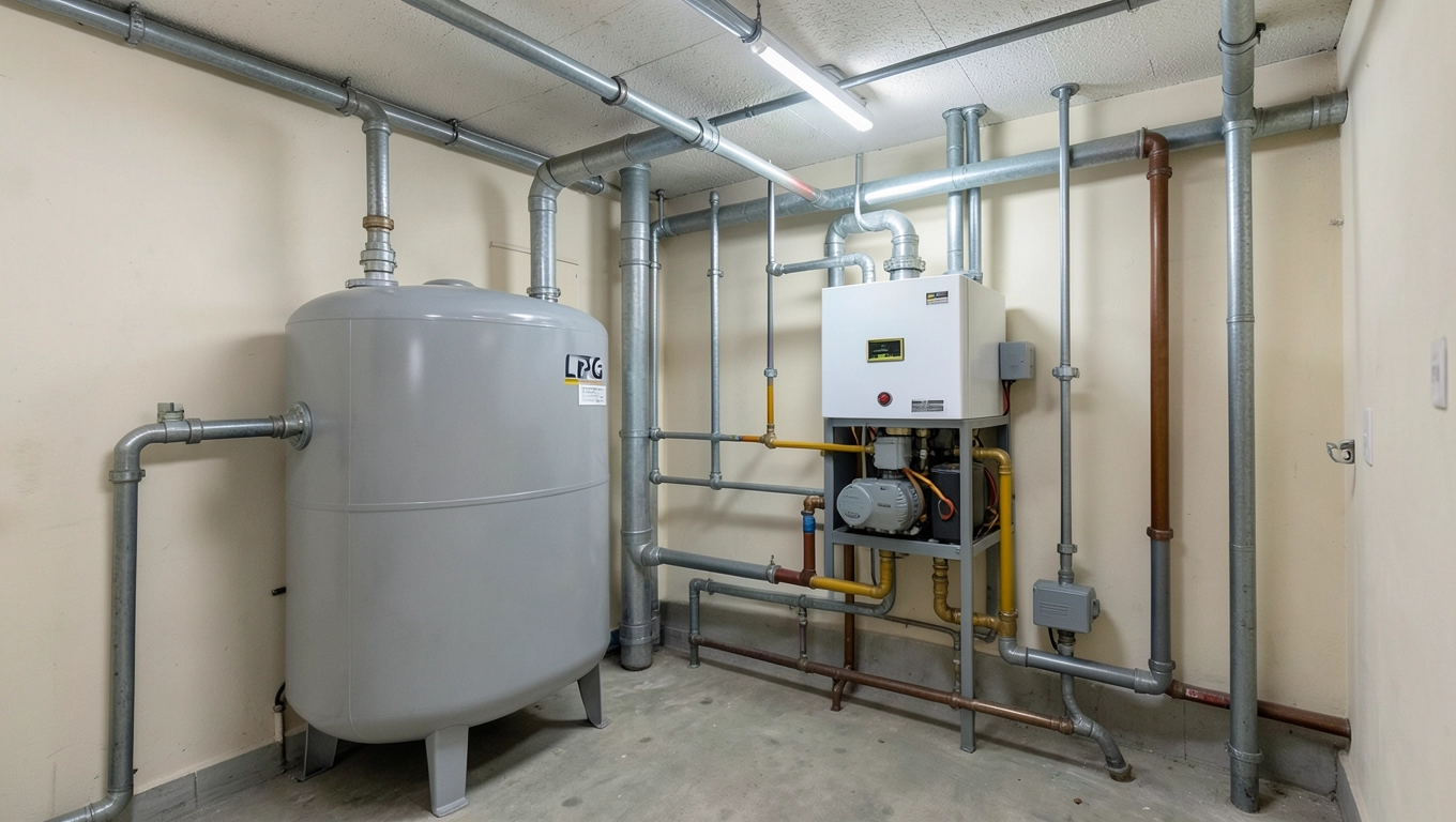 Jak działa ogrzewanie gazowe LPG w bloku