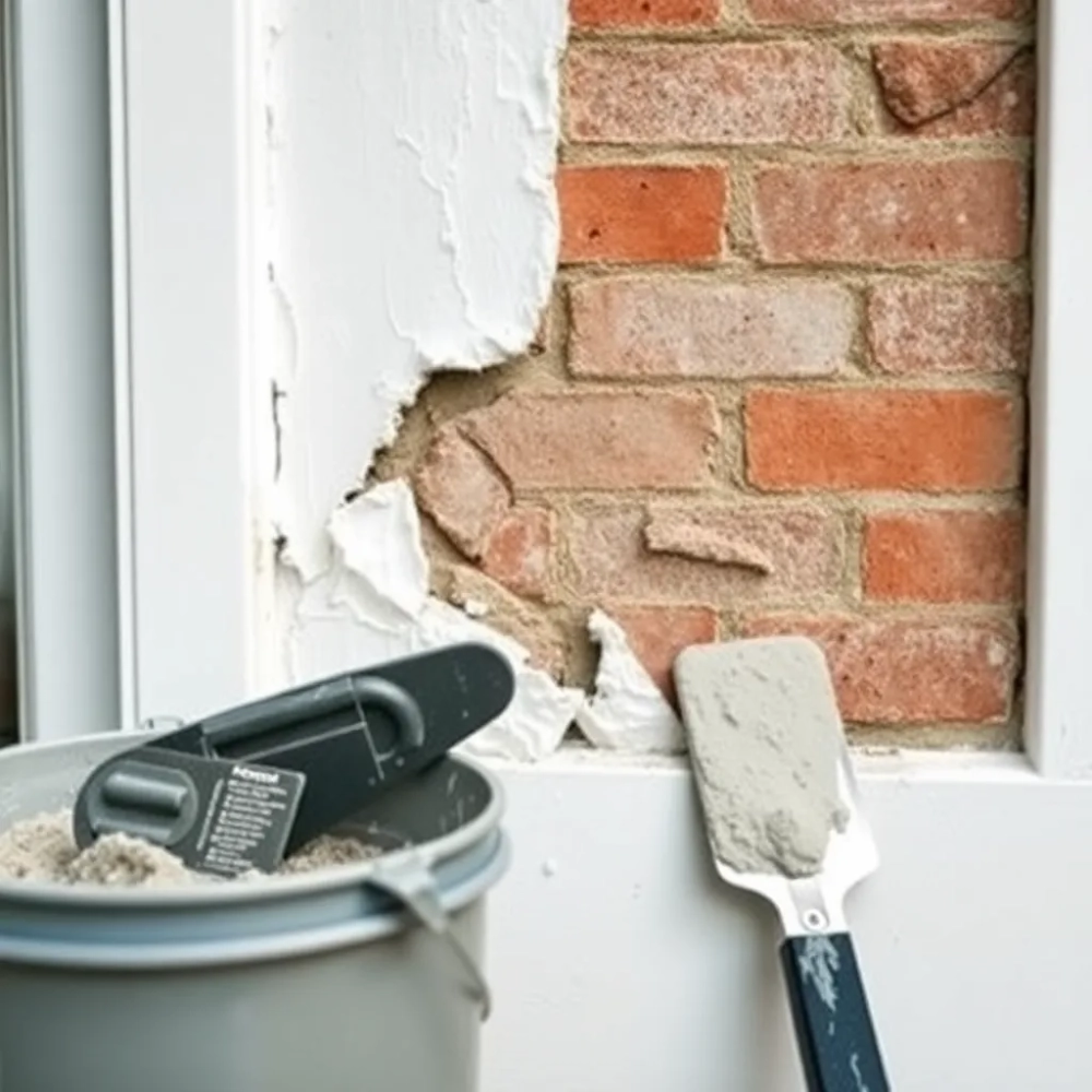 Jak naprawić odpadający tynk zewnętrzny