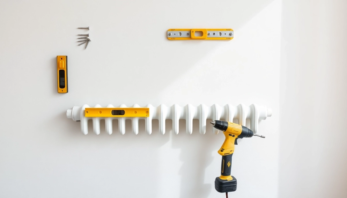 Jak powiesić grzejnik łazienkowy