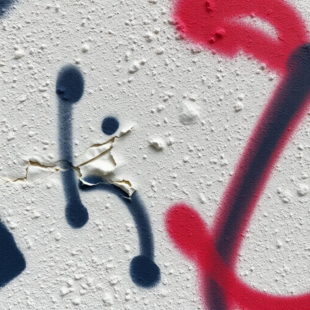 Jak usunąć graffiti z tynku
