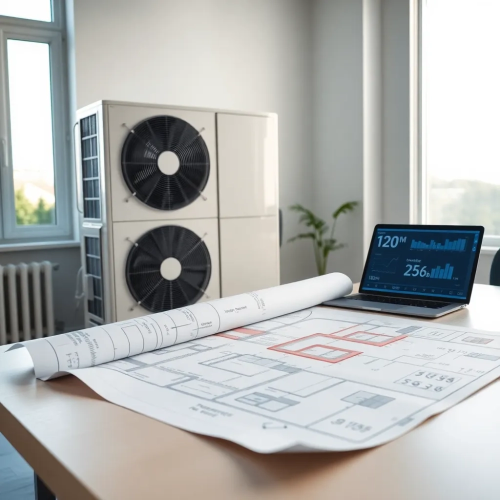 Jaka moc pompy ciepła do domu 120m2