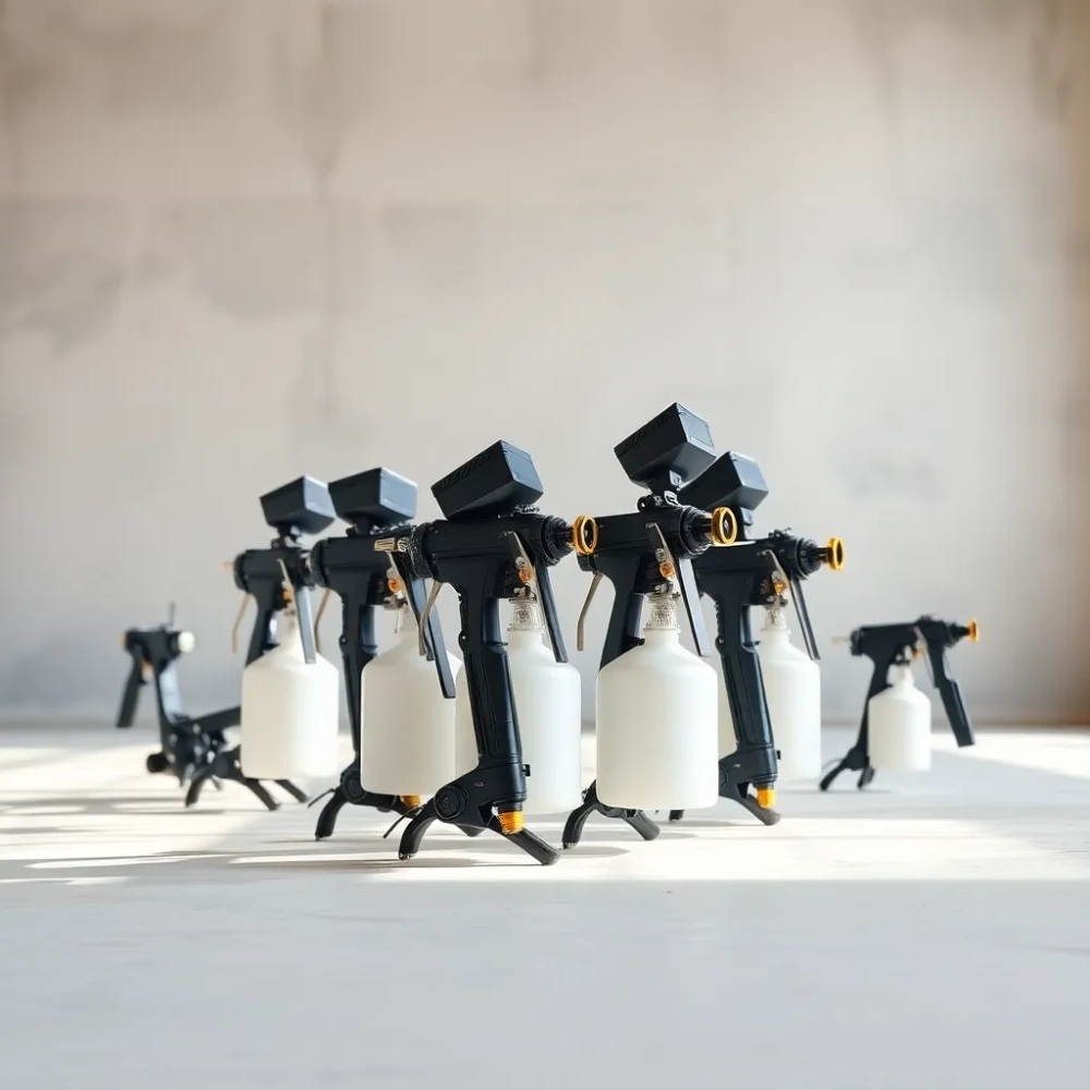 Jaki pistolet do tynku natryskowego