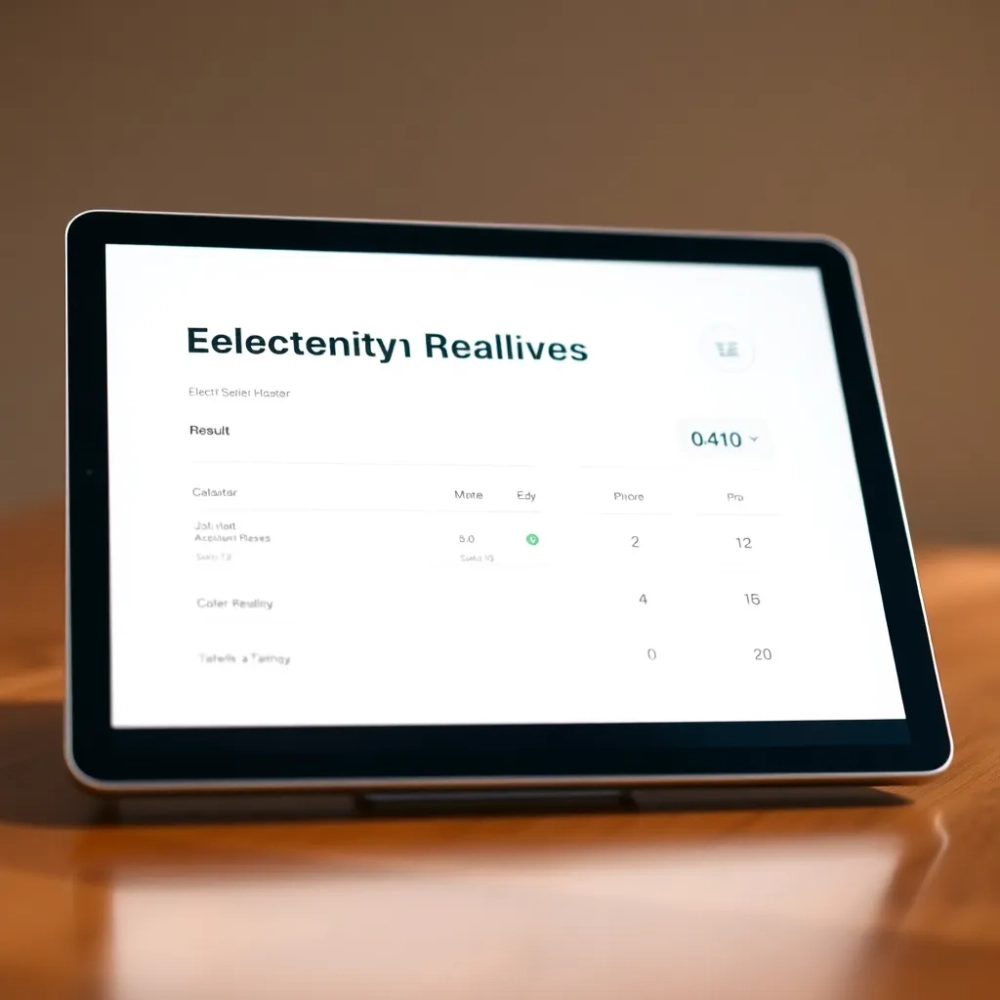 Kalkulator ogrzewania elektrycznego