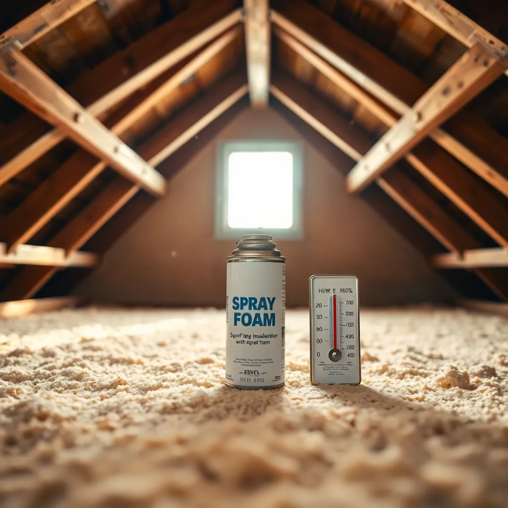 Kiedy ocieplać poddasze pianką