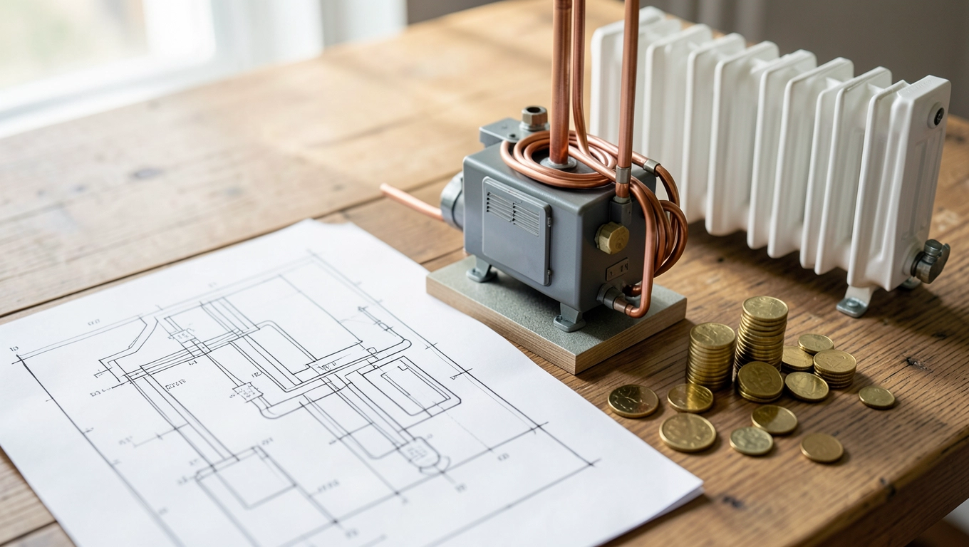 Koszt projektu ogrzewania gazowego w mieszkaniu