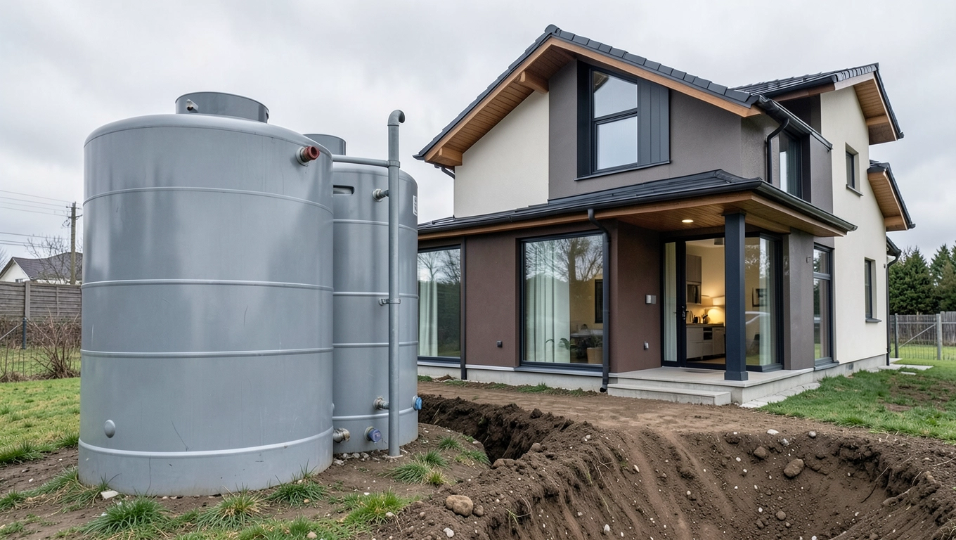 Koszt zbiornika na gaz LPG do ogrzewania 120 m²