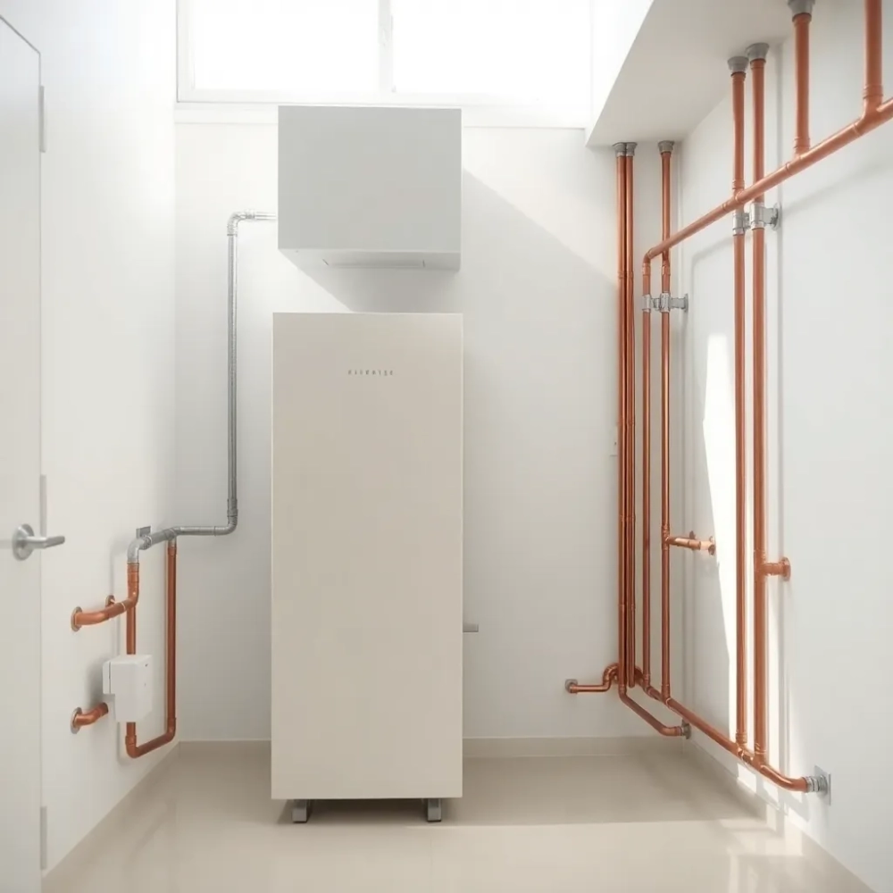 Kotłownia z pompą ciepła wymagania