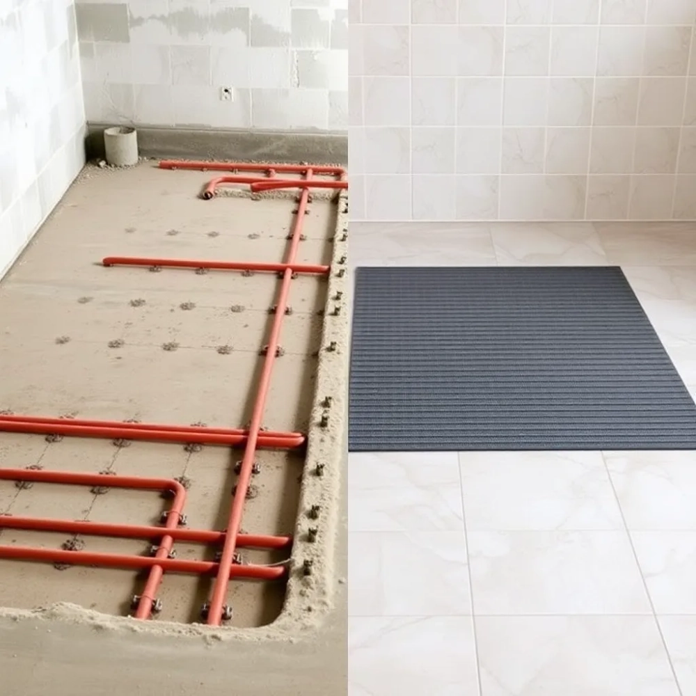 Mata grzewcza czy ogrzewanie podłogowe