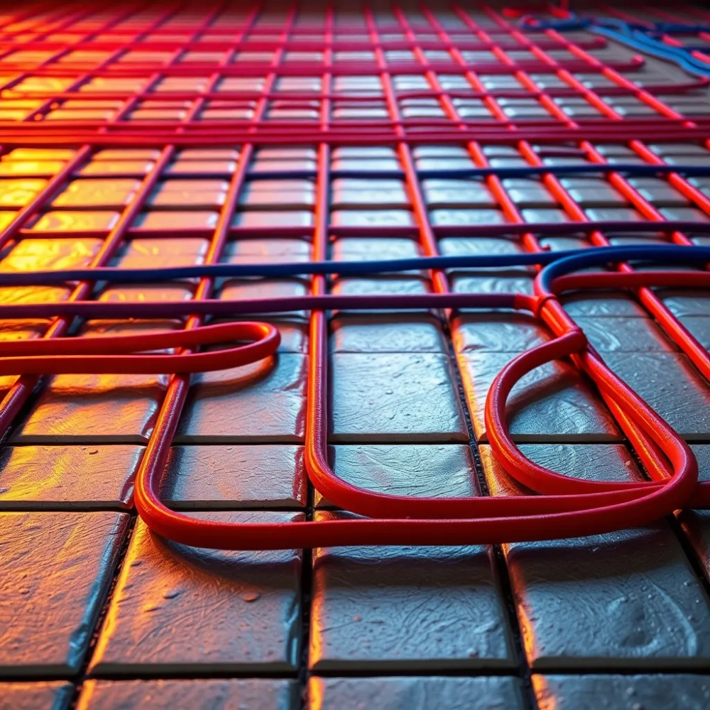 Montaż ogrzewania podłogowego cena m2