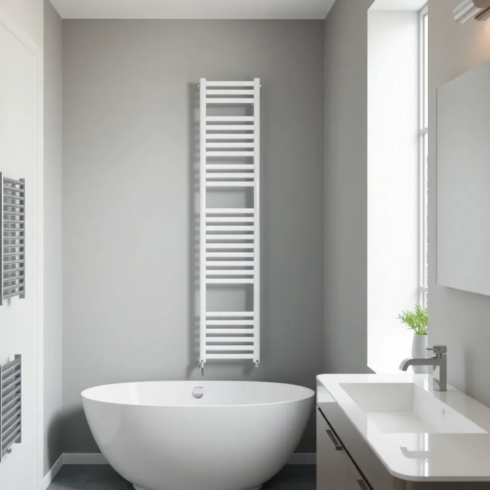 Na jakiej wysokości grzejnik drabinkowy w łazience