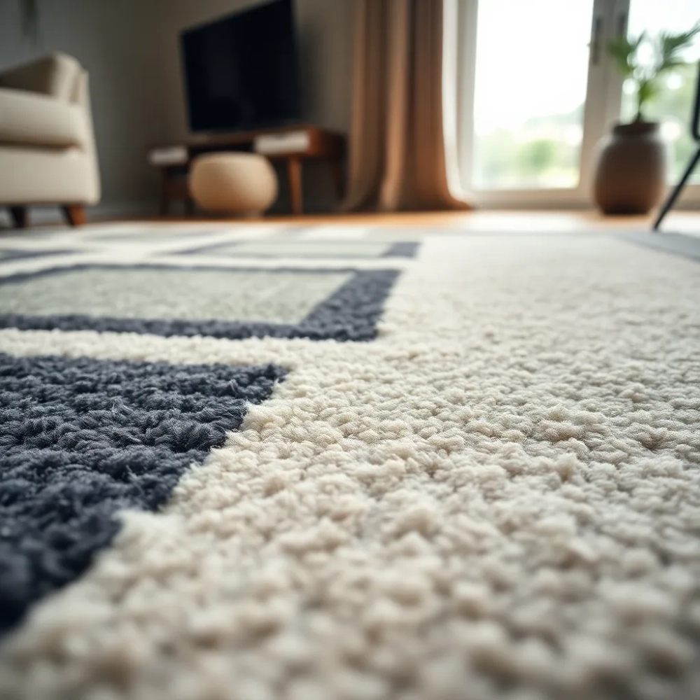 Nowoczesne dywany wełniane Komfort