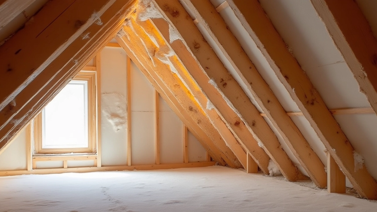 ocieplanie dachu od wewnątrz