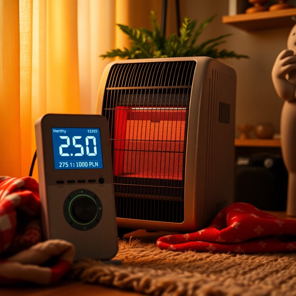 ogrzewanie elektryczne koszt miesięczny