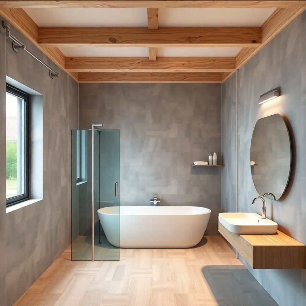 Ogrzewanie nadmuchowe w domu szkieletowym