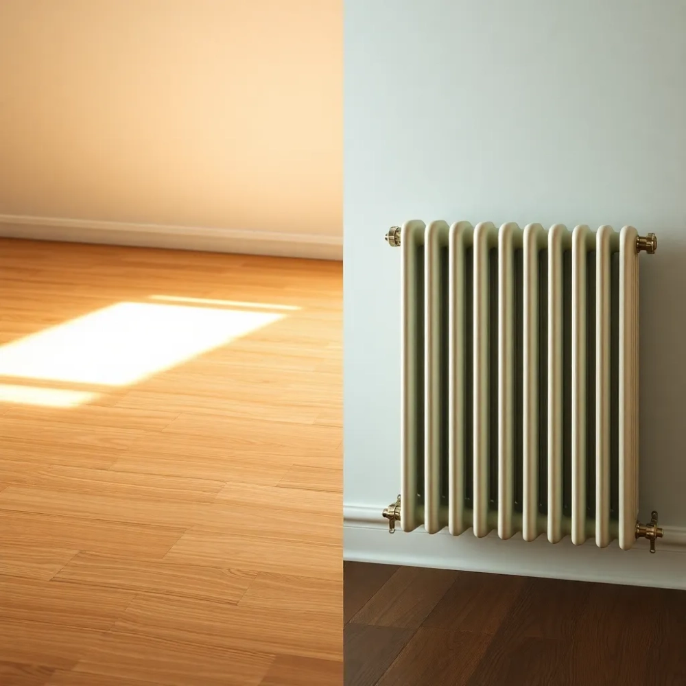 Ogrzewanie podłogowe a grzejniki koszty