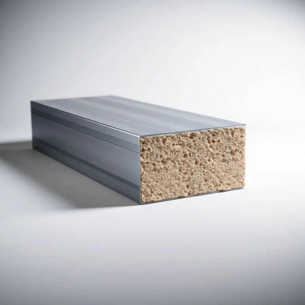 Płyta warstwowa z rdzeniem z wełny mineralnej 100 mm Cena