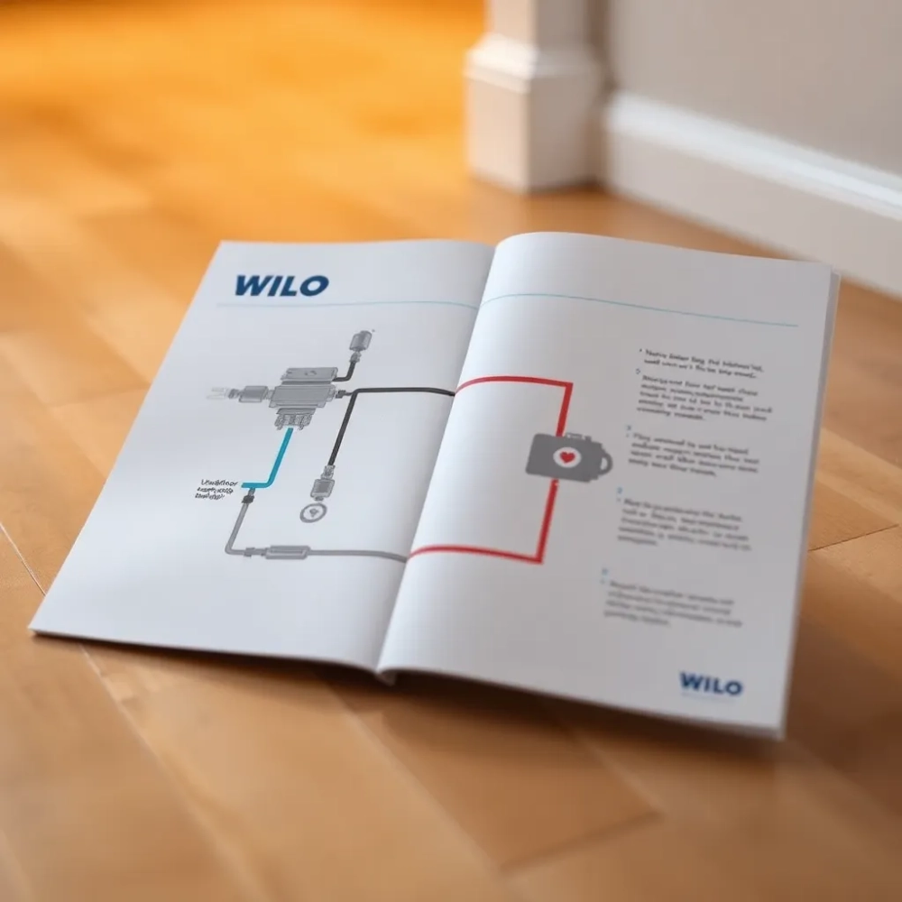 Pompa Wilo do ogrzewania podłogowego instrukcja