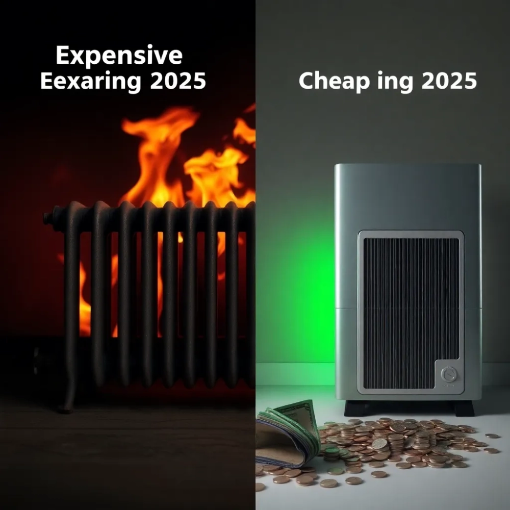 Porównanie kosztów ogrzewania 2025