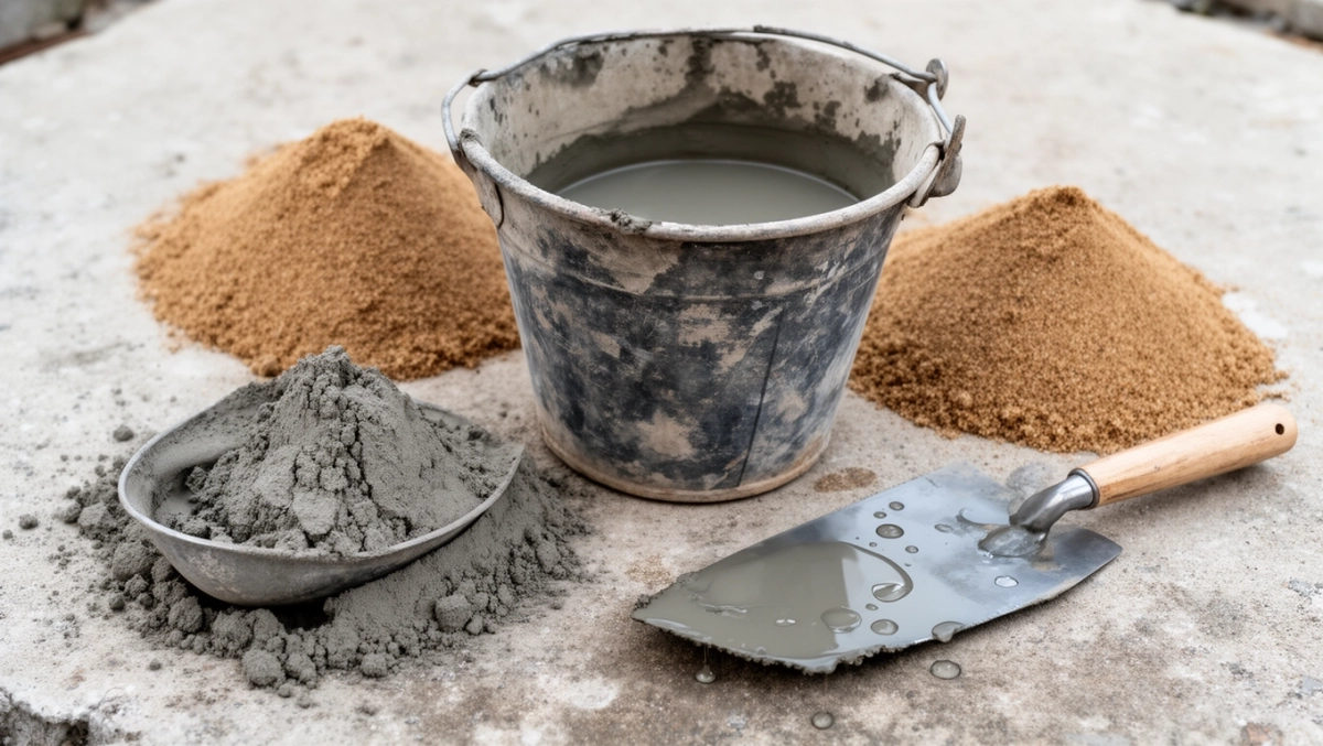 Proporcje zaprawy cementowej