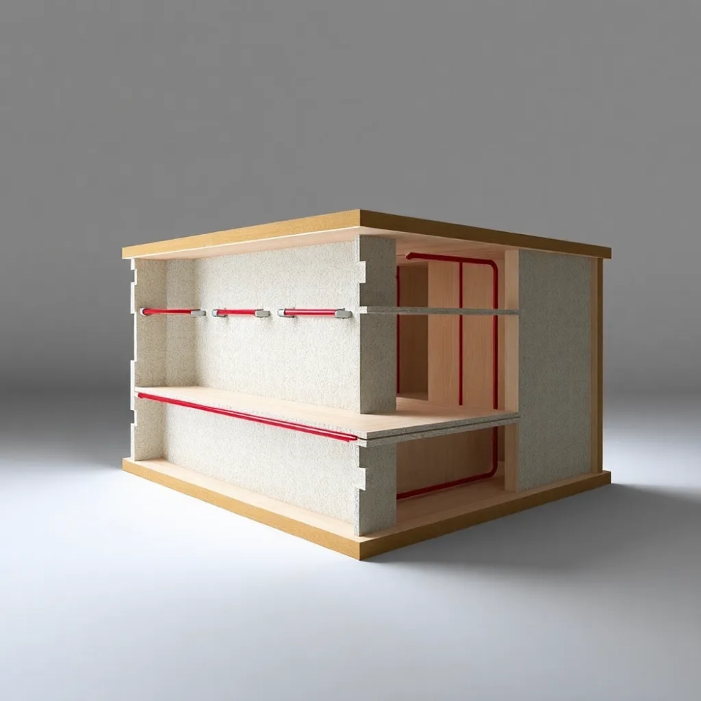 PSBUD Ogrzewanie podłogowe system szybkiego Montażu