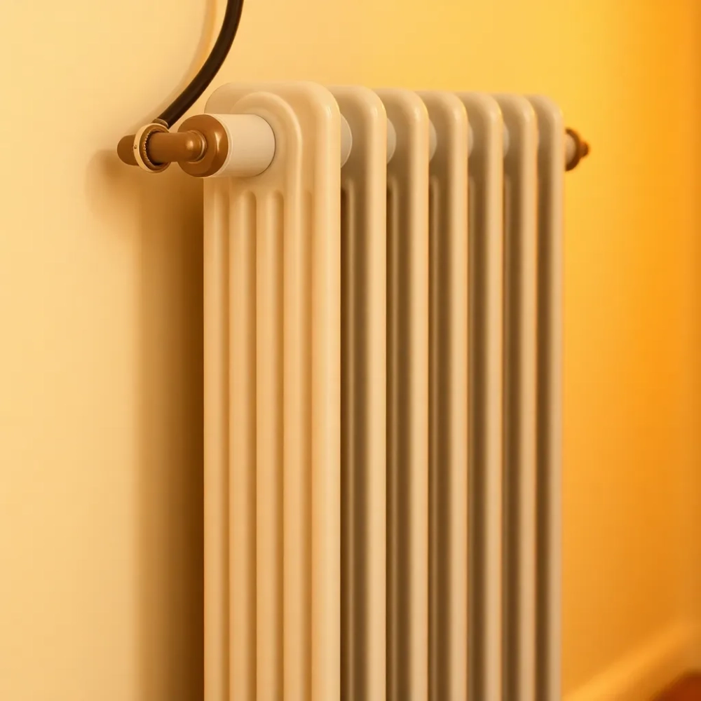 Radiator na rurę centralnego ogrzewania