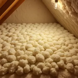 40 cm wełny na poddasze