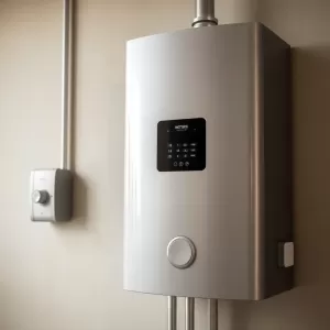 Bojler do centralnego ogrzewania z grzałką elektryczna