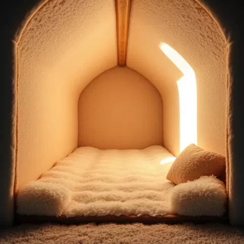 Buda dla kota ocieplana DUŻA