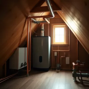 Centralne ogrzewanie na poddaszu