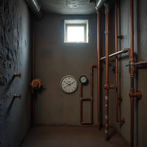 Centralne ogrzewanie w piwnicy