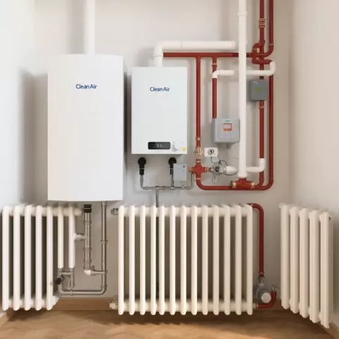 Co wchodzi w skład instalacji centralnego ogrzewania Czyste Powietrze