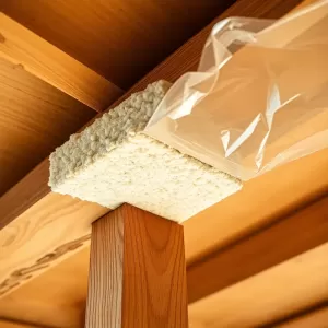 Czy dawać folię pod wełnę na stropie drewnianym