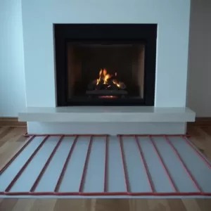 Czy kominek może stać na ogrzewaniu podłogowym